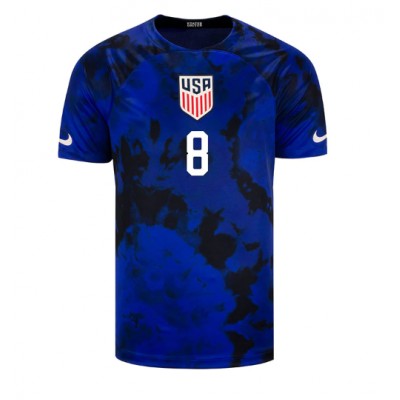Pánský Fotbalový dres Spojené státy Weston McKennie #8 MS 2022 Venkovní Krátký Rukáv
